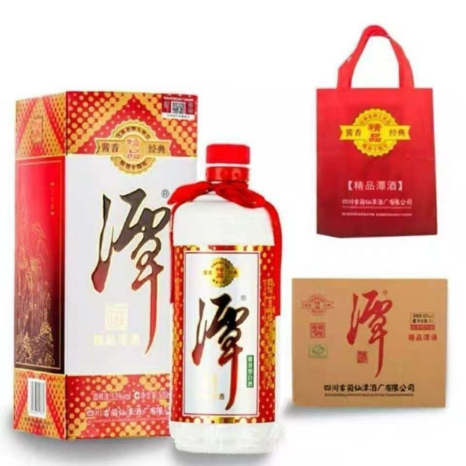 白酒批发 jingpin潭酒 酱香型53度白酒 500毫升谭酒 可询价私聊