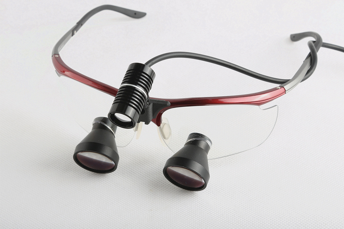 x96 医用手术头灯放大镜组合套装 高亮高清组合 taos