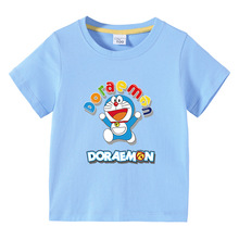 2023外贸新款童装儿童夏装短袖T恤男女童卡通韩版宝宝半袖T恤上衣