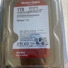 WD/西部/数据 WD10EFRX 1T台式单碟NAS存储硬盘3.5寸1TB红盘垂