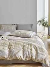 轻奢贡缎长绒棉丨四件套纯棉全棉床单被套小众复古高级感床上用品