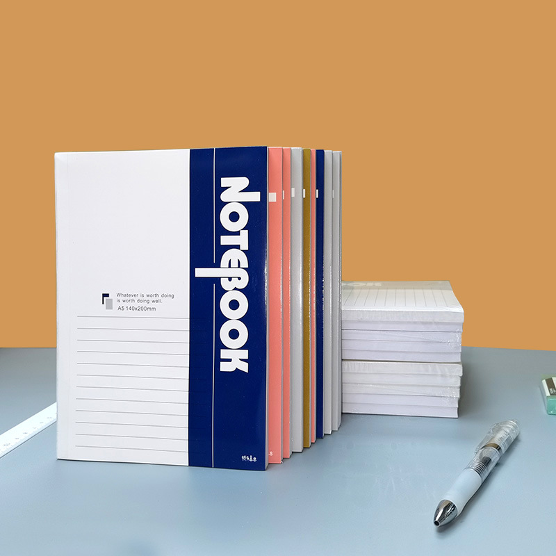 笔记本子文具a5b5大学生简约加厚商务会议办公软抄记事本日记本
