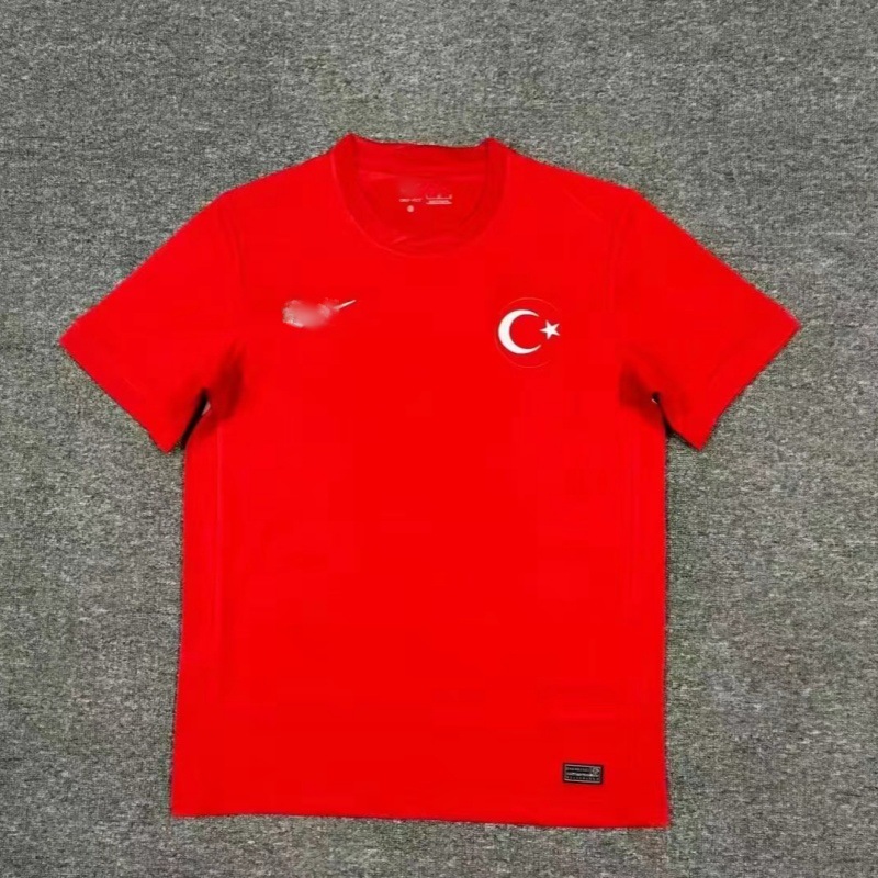 2425土耳其主场客场短袖速干球衣体育竞技运动透气足球服-阿里巴巴