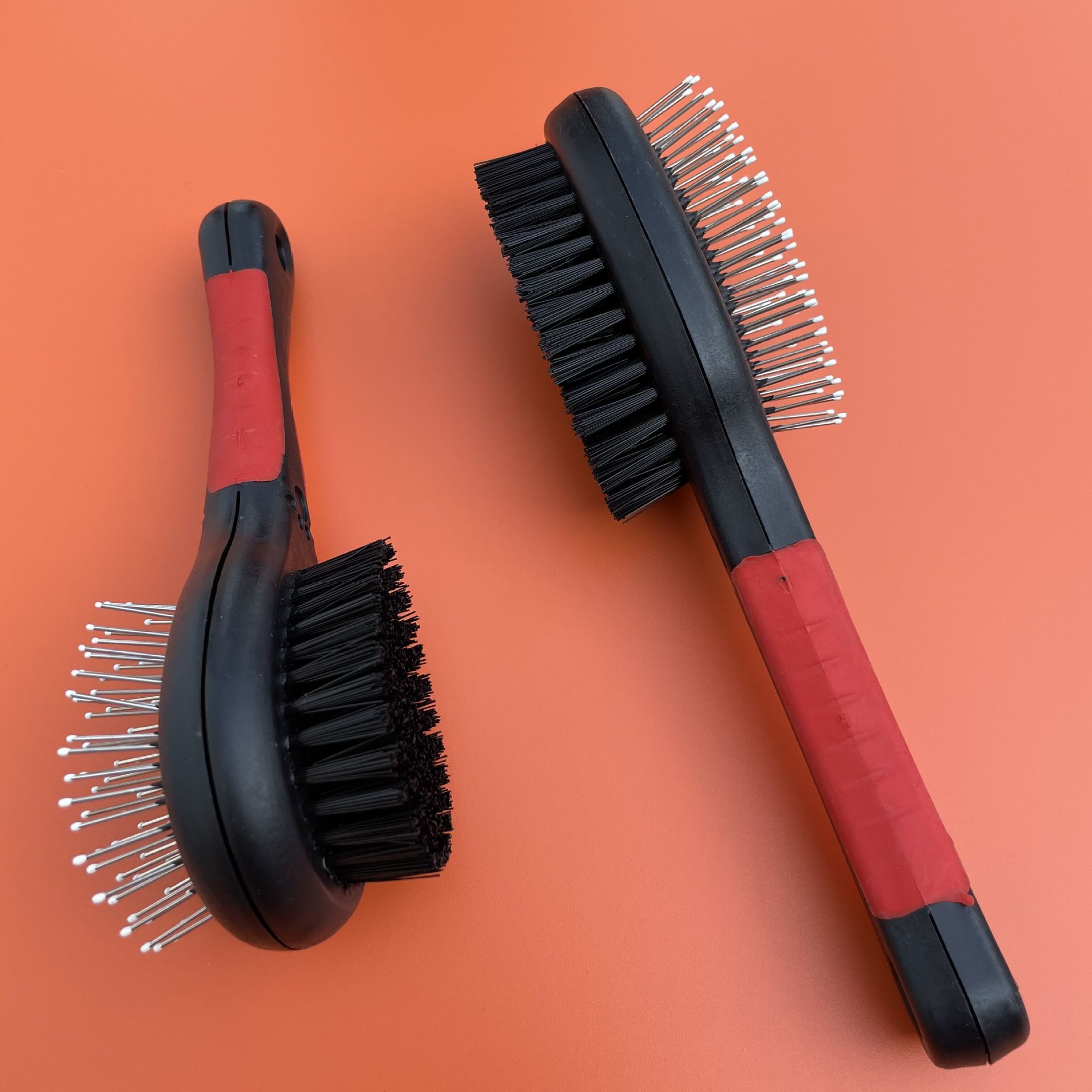 宠物梳子 宠物用品狗狗美容梳子宠物按摩梳 猫狗针梳脚印柄狗梳子