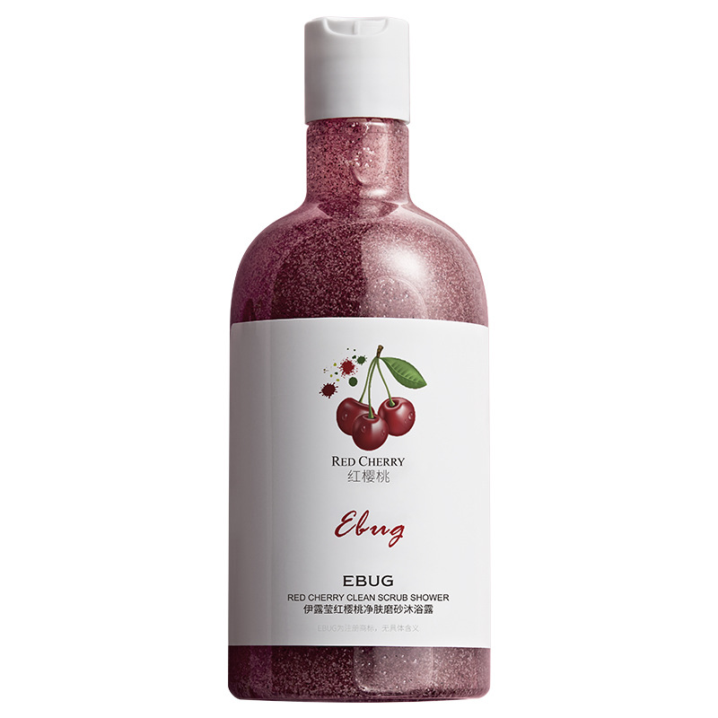 Yiluying Fruit Frosted Shower Gel 400ml Gentle and Clean Fragrance Body Cleaning Fragrance Bath Lotion Wholesale