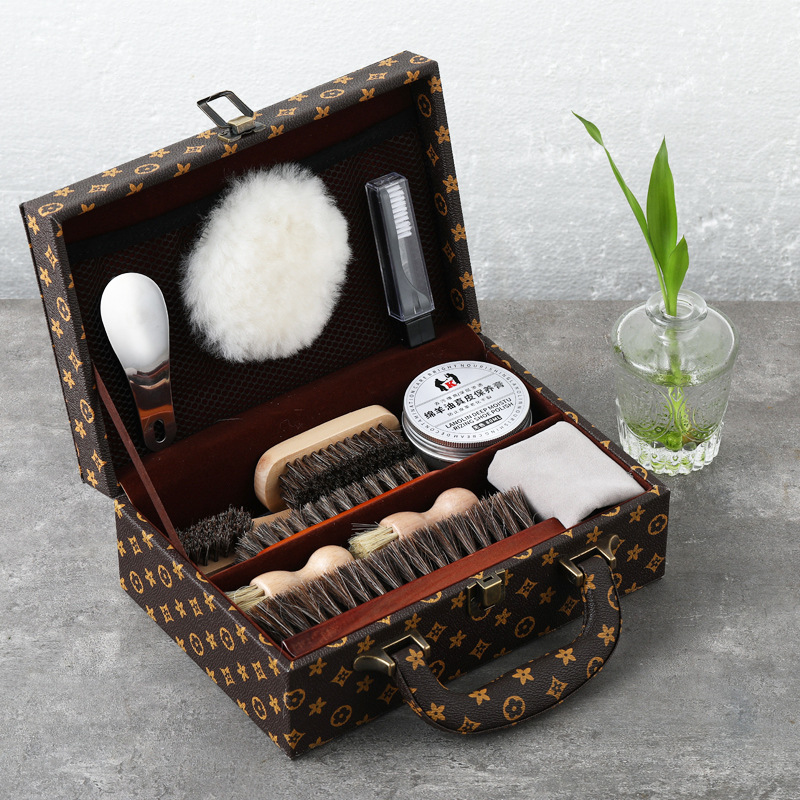 擦鞋箱擦鞋工具箱