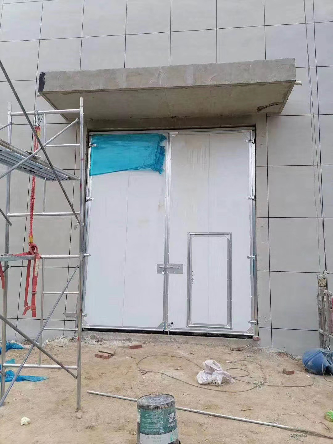 工业门 车间彩钢大门 工业保温平开门工厂车间仓库电动工业门