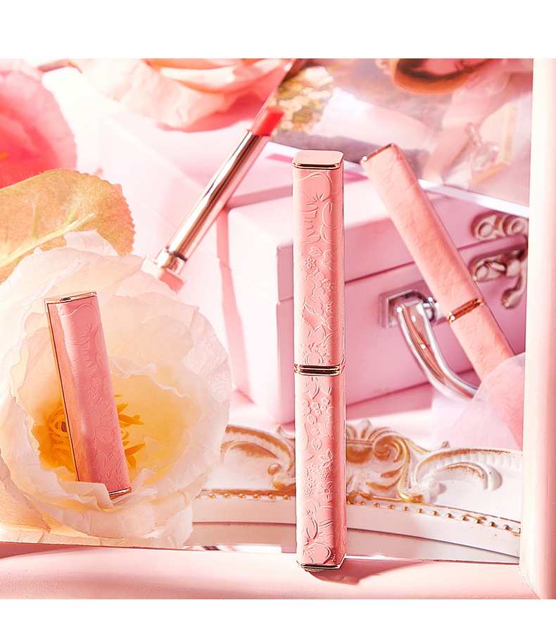 adad小裸粉温变口红 可爱少女粉嫩水润唇膏唇彩学生款口红彩妆