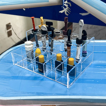 牙科树脂放置架树脂黏结剂组合工作台放置管理口腔科收纳架收纳盒