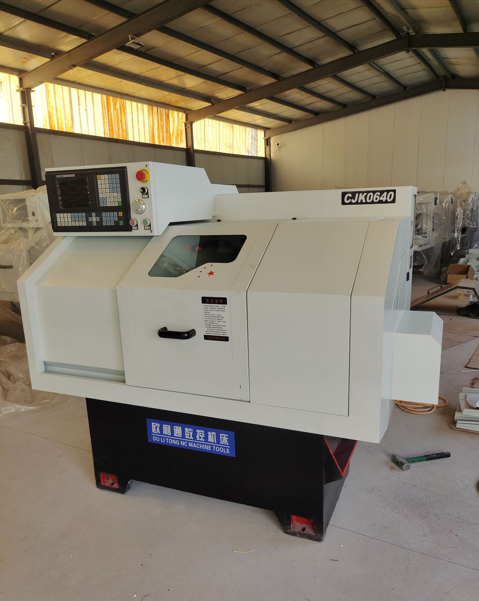 山东欧利通精密数控车床全自动仪表车床cjk0640  ck0640 ck6130