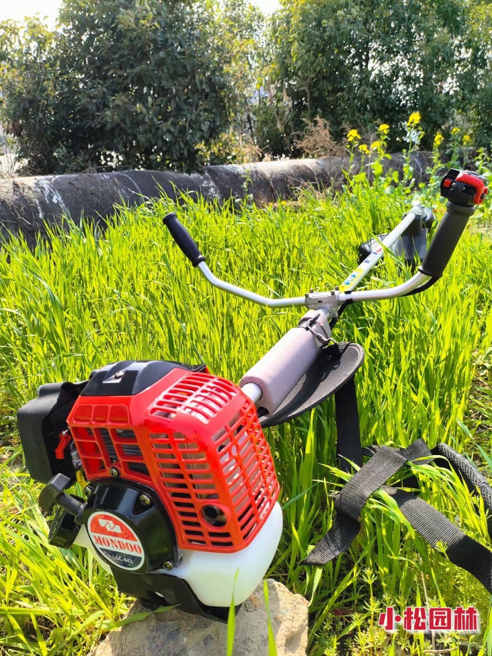 蒙多443侧挂式割灌机二冲程草坪打草机割草机家用修剪除草机-阿里巴巴