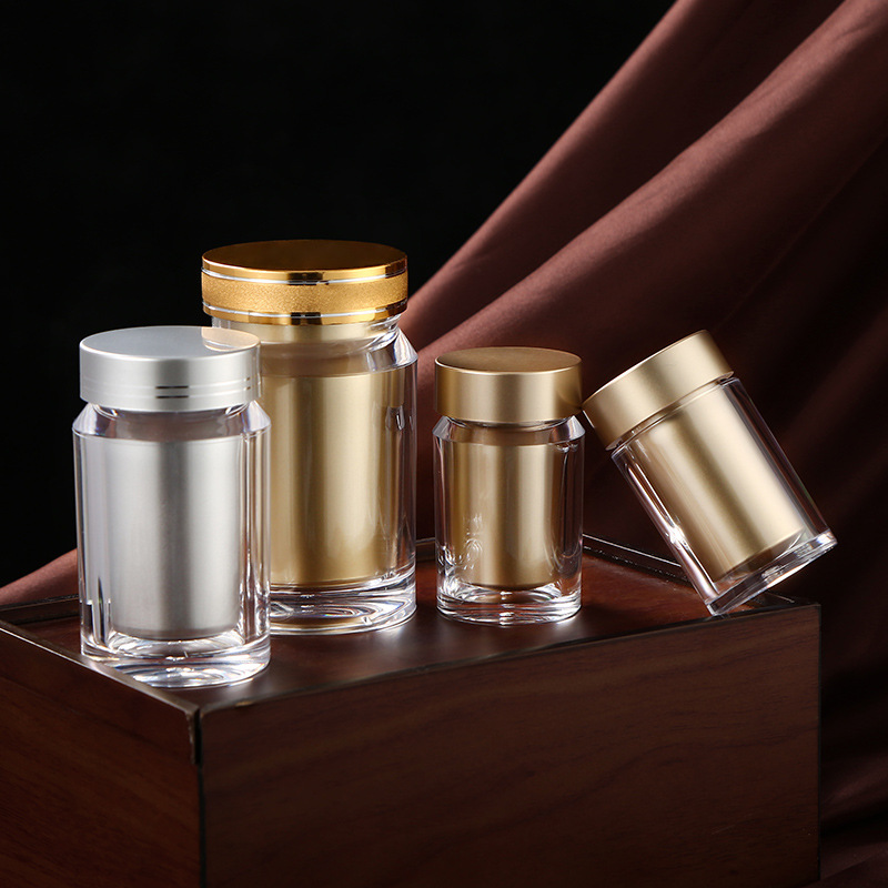 厂家供应避光塑料瓶药片压片糖果 胶囊瓶 亚克力瓶保健品瓶子批发