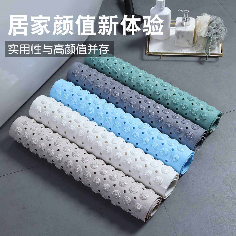 Bathroom Non-Slip Mat Bath Toilet Shower Mat Hotel Toilet Bathroom Mat Bathtub Mat Waterproof Mat