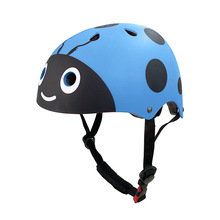 自行车安全头盔 儿童卡通骑行头盔 单车滑板安全帽电动自行车头盔