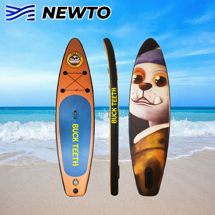 【一件包邮】buckteeth成人划水板加厚sup充气冲浪板站立式桨板