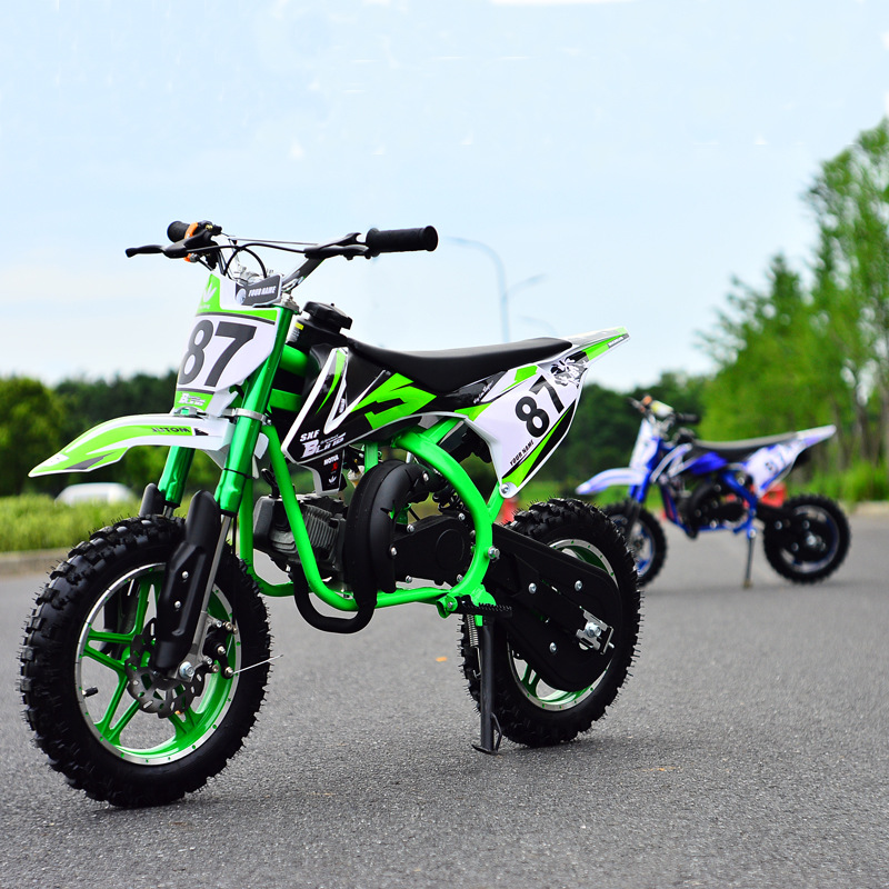 21款中童加汽油赛车小孩49-50cc迷你山地中小型越野儿童小摩托车