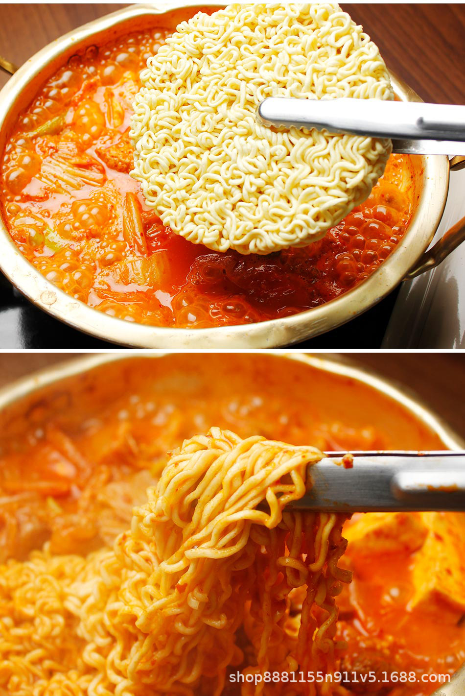 农心辛拉面餐饮用香菇牛肉味拉面饼调味粉料包韩式部队锅火锅料