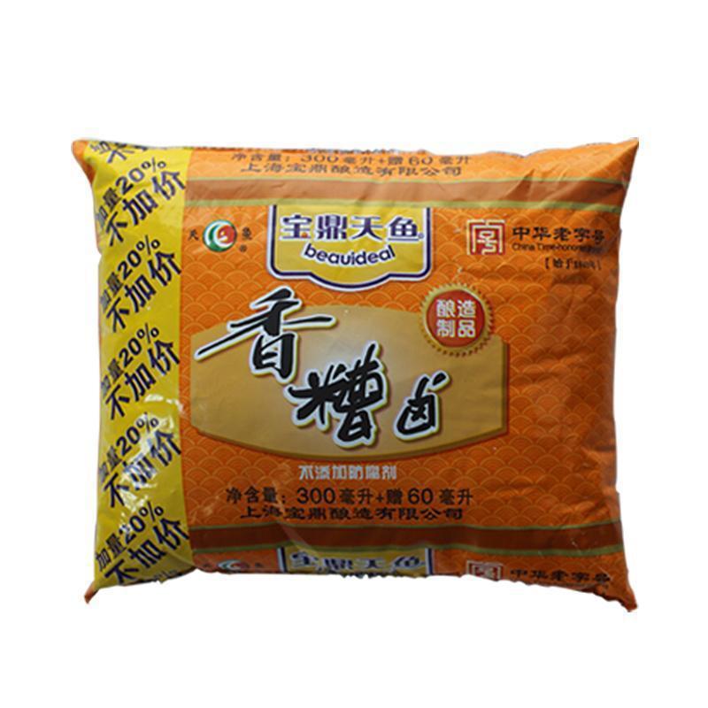 上海宝鼎天鱼香糟卤360ml/ 泰式风味汁柠檬凤爪汁2l糟毛豆泡鸡爪