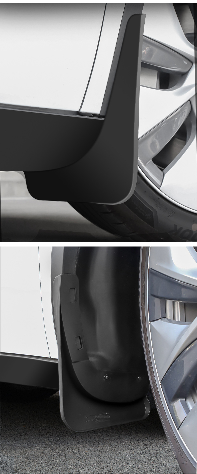 适用于特斯拉model丫挡泥板前后轮泥沙挡y专用tesla改装配件神器