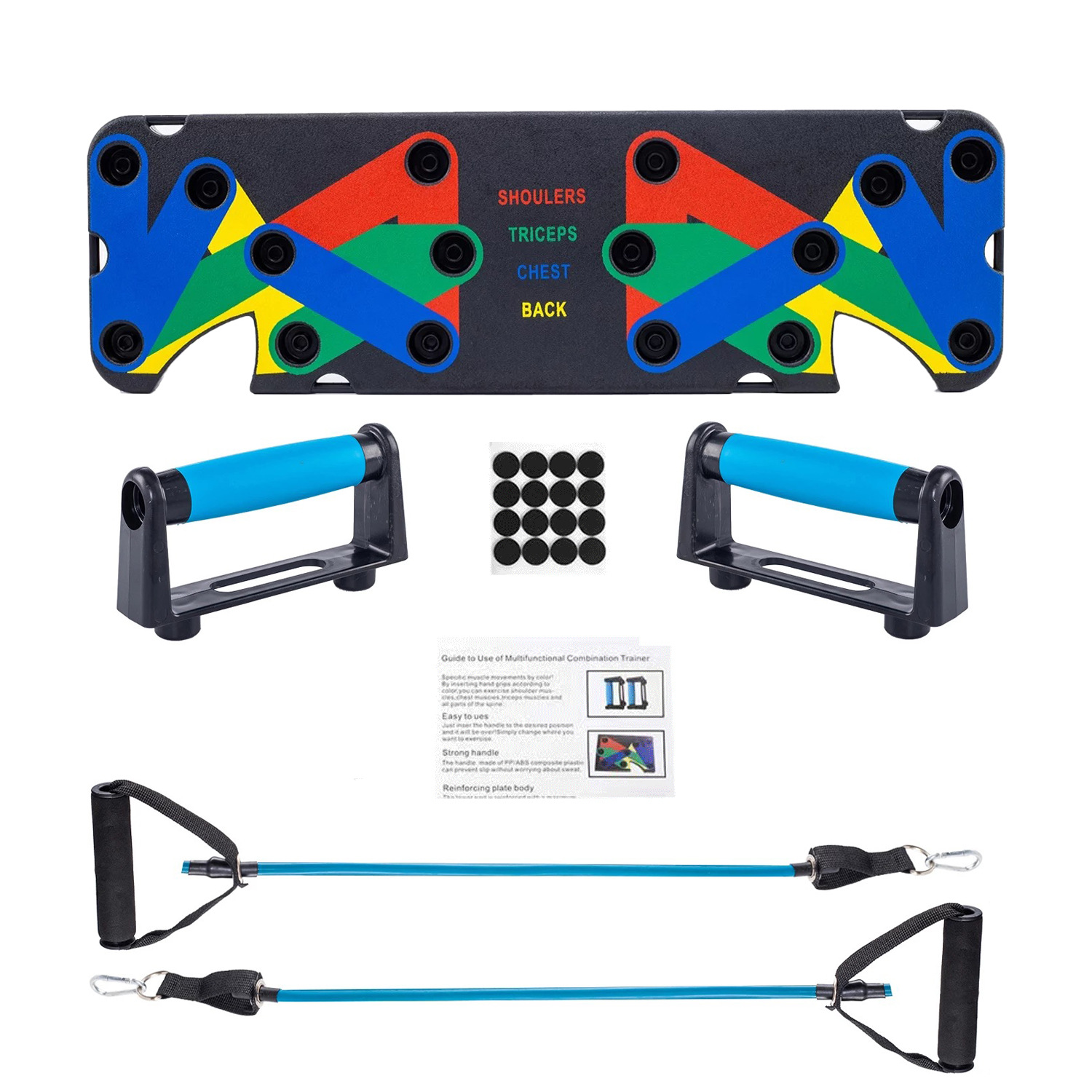 爆款家用运动型俯卧撑支架健身塑形多功能可折叠俯卧撑板