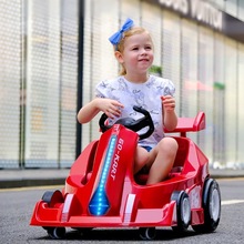 卡丁车儿童电动漂移瓦力车小孩玩具车可坐人男女宝宝四轮遥控汽车
