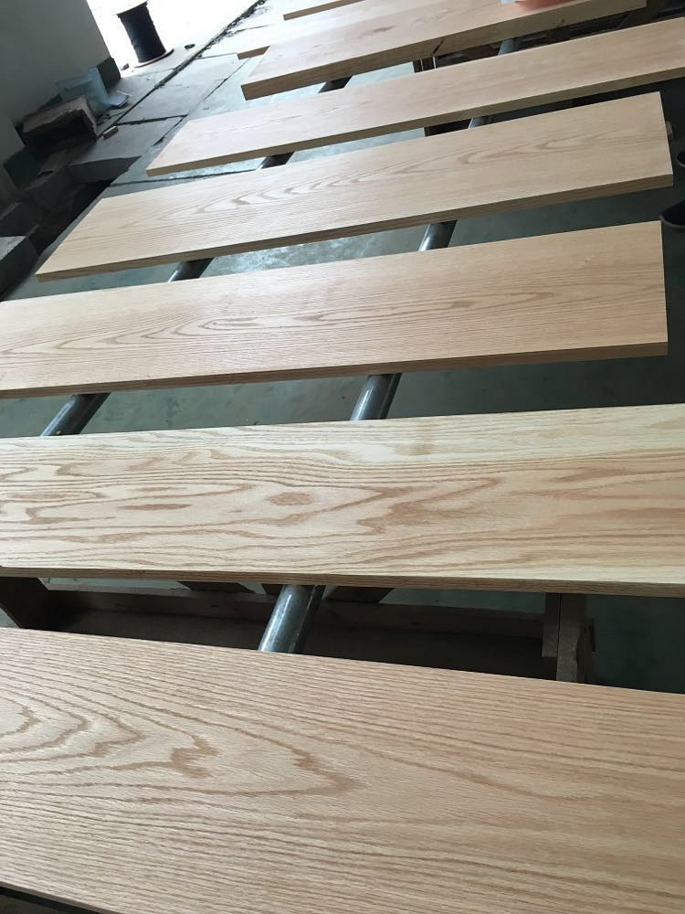 美国红橡木实木板材原木diy整块规格木板木材楼梯踏步板餐桌面板