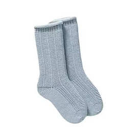 婴儿中筒袜春秋棉质女宝宝袜竖条双针儿童袜亚马逊花边婴童长筒袜