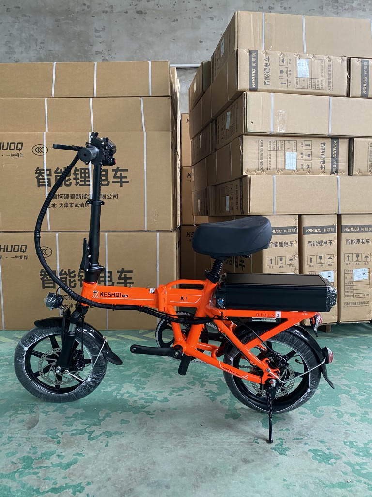 超轻铝合金代驾可折叠专用48v14寸锂电车成人代步自行车-阿里巴巴