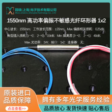 1550nm 高功率偏振不敏感光纤环形器 1x2