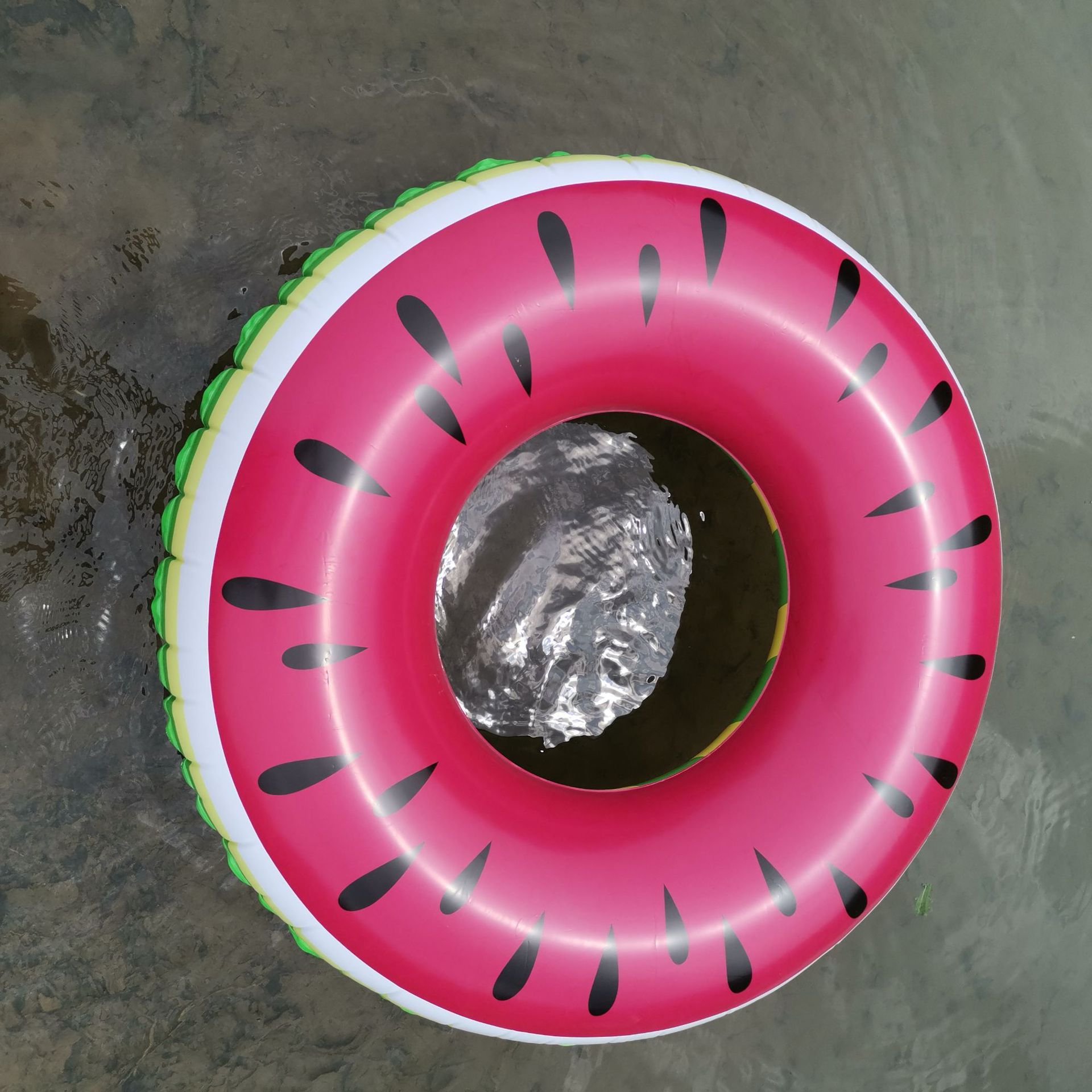 大西瓜儿童游泳圈加厚腋下圈男童救生圈宝宝坐圈加大宝宝游泳圈