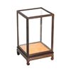 Glass cover wholesale Rosewood Bao cage Display box Arts and Crafts Buddha statue Wenwan Antique transparent dustproof Cover Decoration