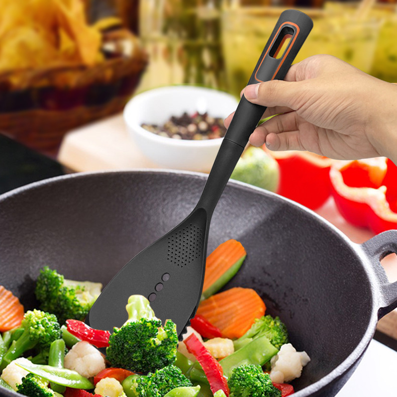 Nylon Kitchenware Spatula Kitchen Cooking Spoon Utensils Non-Stick Pan High Temperature Resistant Household Shovel Set in Stock