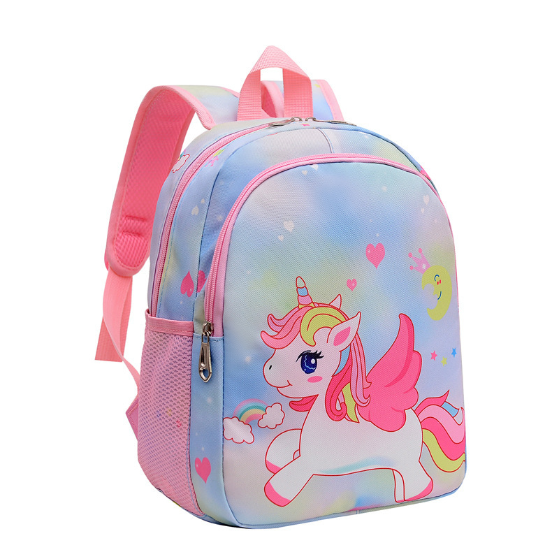 Direct Selling Cross-Border Cute Mermaid Schoolbag Baby Girl Kindergarten Burden Reduction Children Backpack Foreign Trade Unicorn Backpack