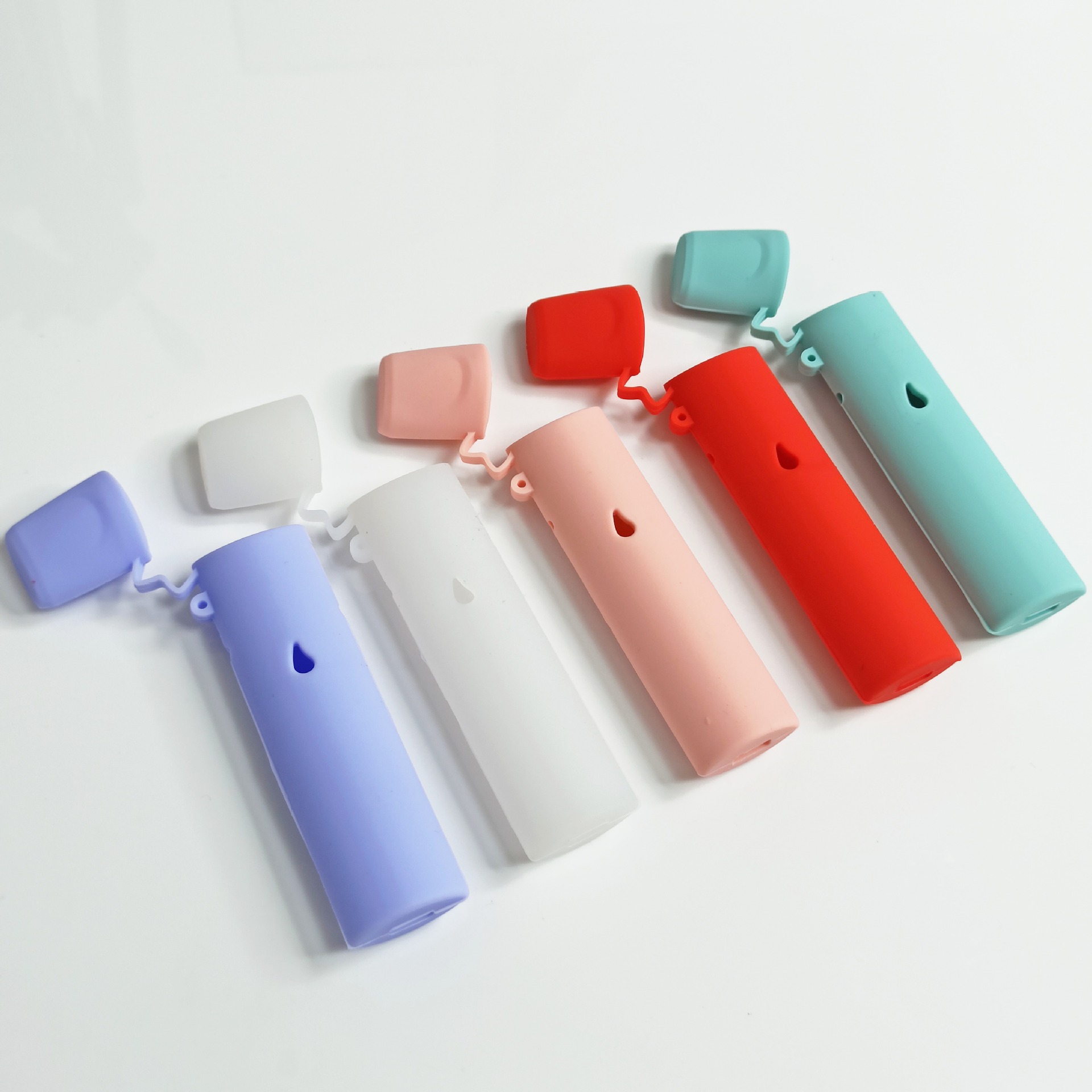 适用于relax一代保护套悦刻1 4 5代液态硅胶电子器烟套烟毂；た