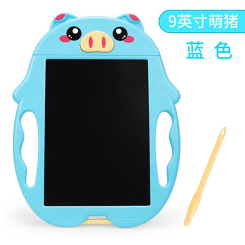 Children's LCD Handwriting Board Small Blackboard Household Non-Magnetic Color Graffiti Painting Drawing Board Baby Electronic Tablet