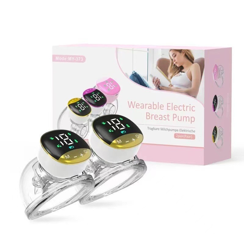 Cross-Border Breast Pump Wearable Breast Pump Bilateral Electric Portable Automatic Mute Breast Pump