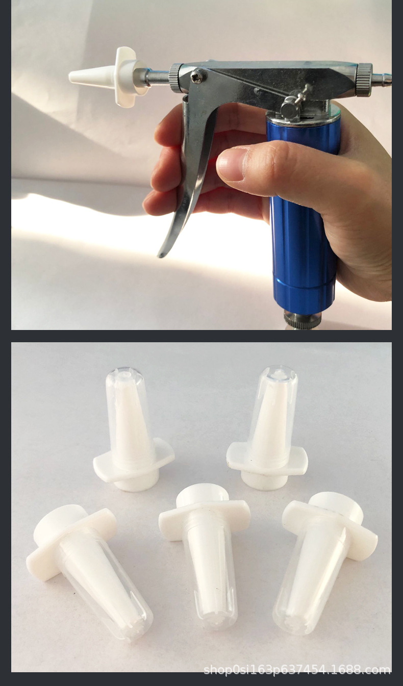 仔猪滴鼻器兽用疫苗免疫喷头猪用伪狂犬喷鼻器小猪喷雾滴鼻器