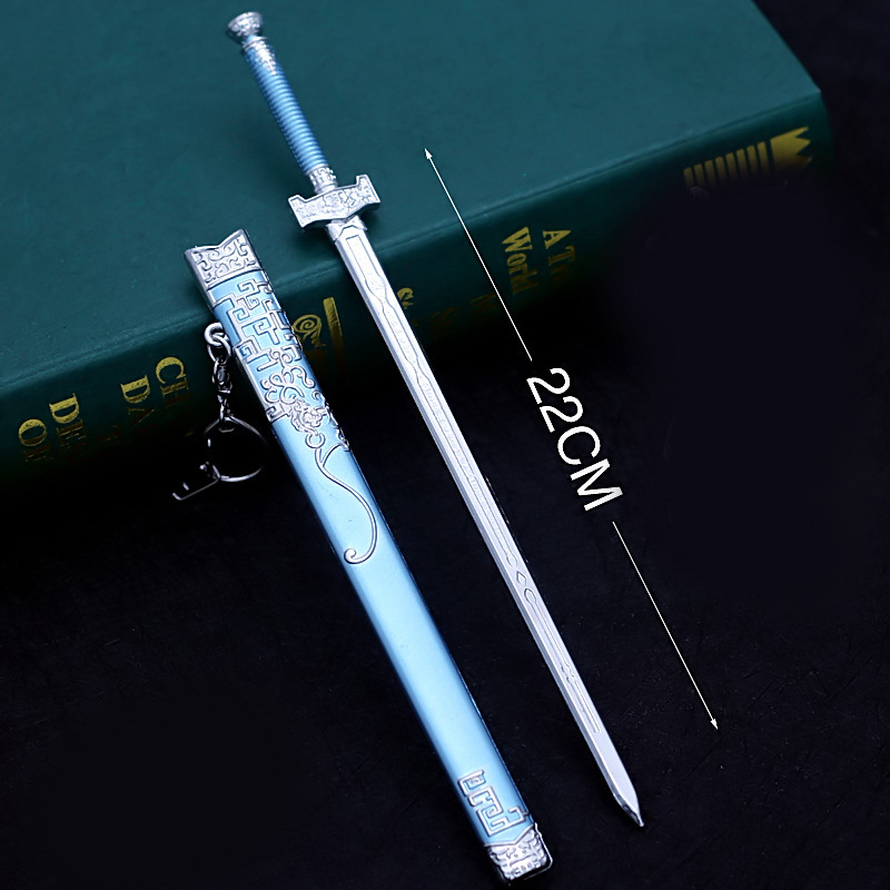 动漫武器 剧场版 薛洋降灾剑 电视剧版 魏无羡 江澄兵器 合金模型