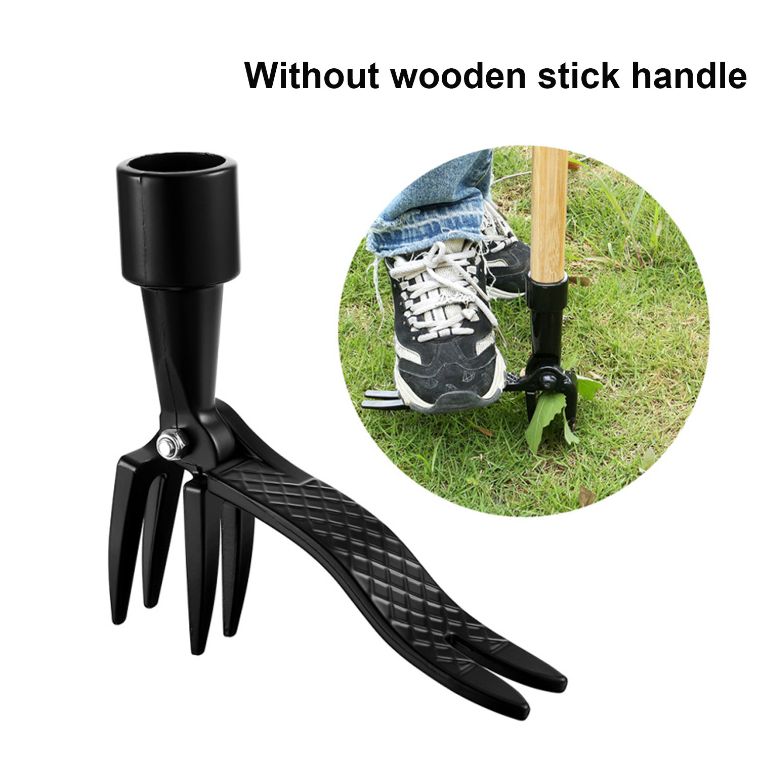 跨境新品stand up weed puller除草器起根器手动免弯腰起根铲夹子