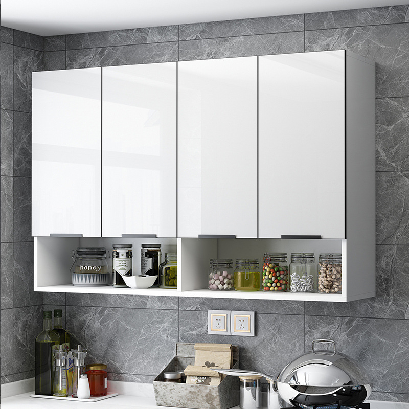 厨房吊柜墙壁柜实木展示柜挂墙式阳台卫生间浴室置物架储物柜