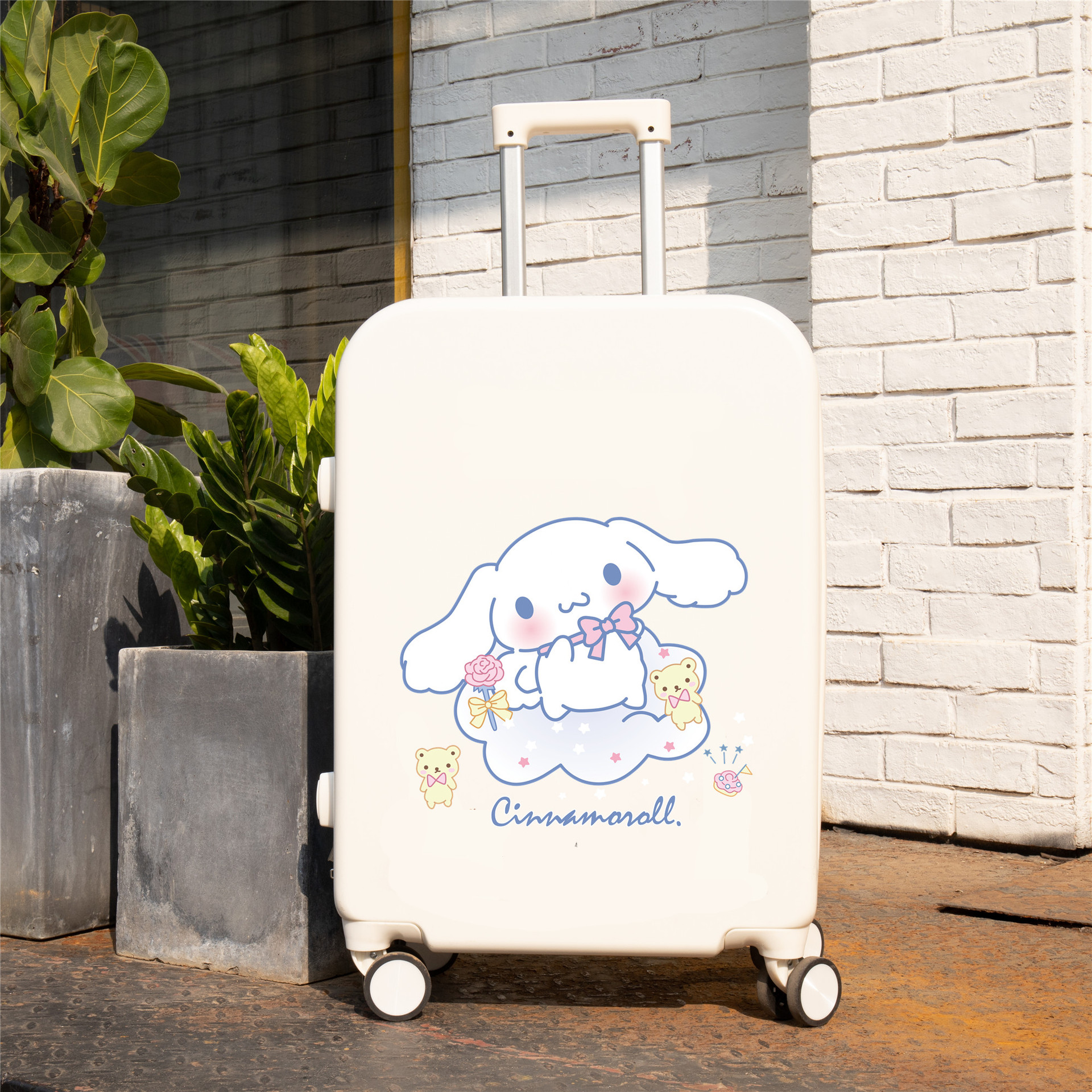 Cartoon Luggage 20 Traveling Trolley Case Universal Wheel 24 Male and Female Students 26 Password Leather Case 28-Inch Suitcase Set Tide