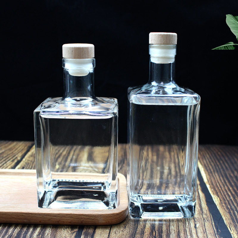 酒瓶玻璃瓶送礼果酒瓶透明空瓶子密封分装白酒瓶酵素瓶空瓶自制酒