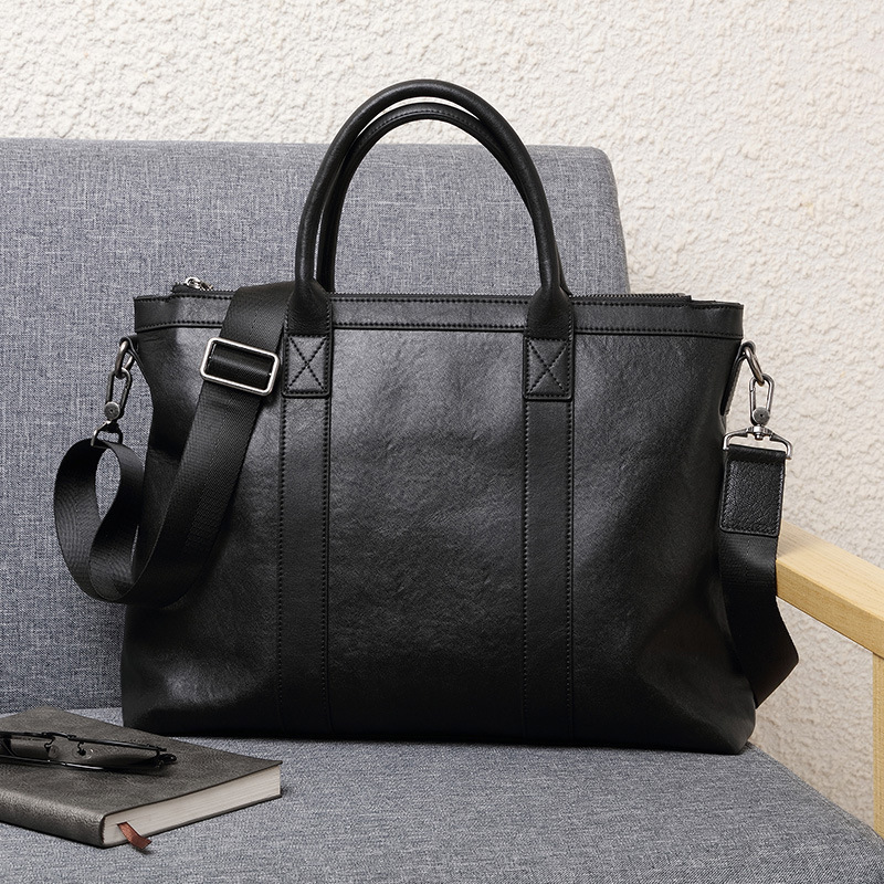 头层牛皮公文包手提包男包商务牛皮时尚植鞣皮真皮斜挎包-阿里巴巴