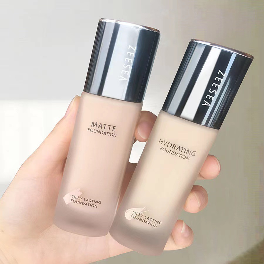 zeesea滋色粉底液遮瑕混干油皮持久保湿不脱妆bb霜抖音爆款粉底液