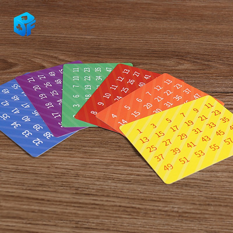 近景互动魔术玩具心灵感应牌组 数字测试卡抖音同款感应数字卡片