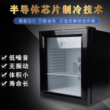 富信酒店客房迷你小冰箱电子半导体制冷家用茶叶保鲜柜办公室冰箱