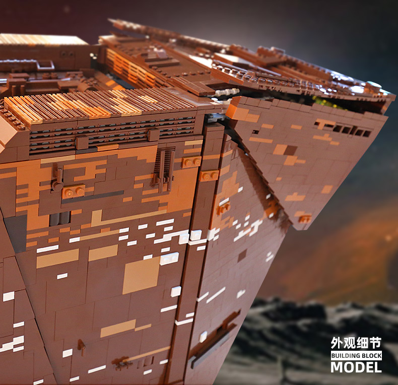 宇星模王兼容乐高星球大战遥控沙漠爬行者沙垒拼装高难度积木玩具