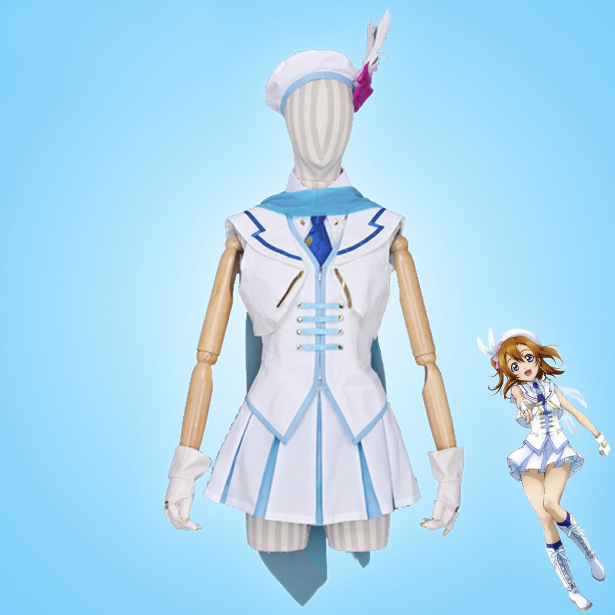 lovelivelovelive全员高坂穗乃果打歌服cosplay衣服装全套现货