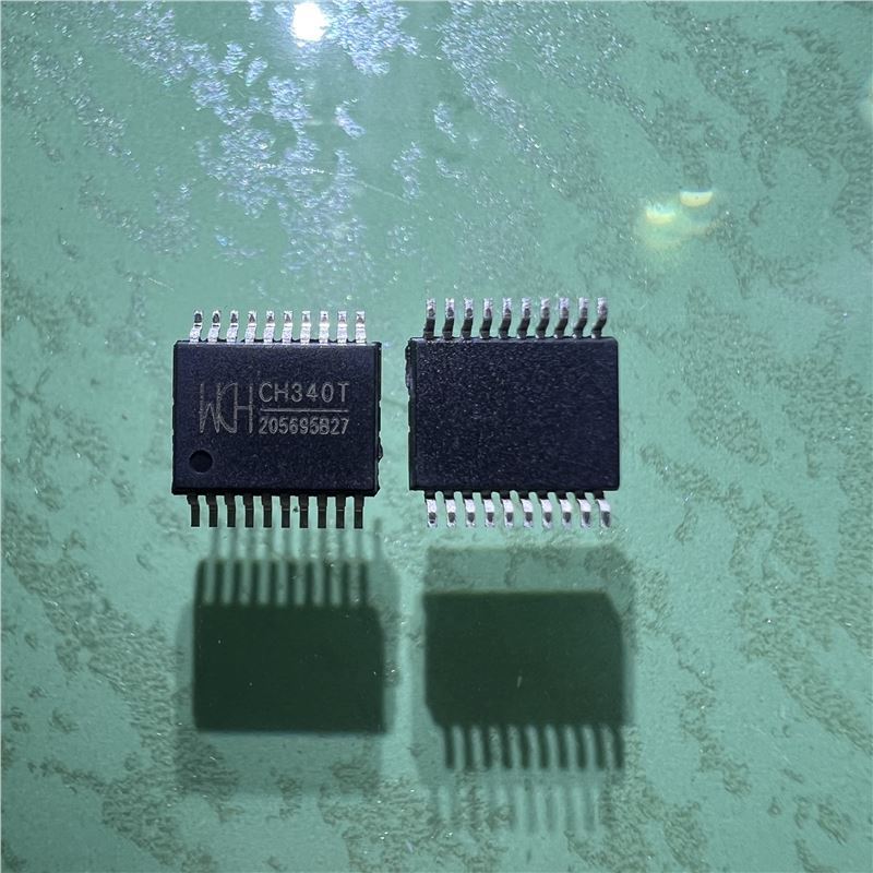 全新ch340t usb串口芯片 ch340 ssop-20 ic芯片 现货-阿里巴巴