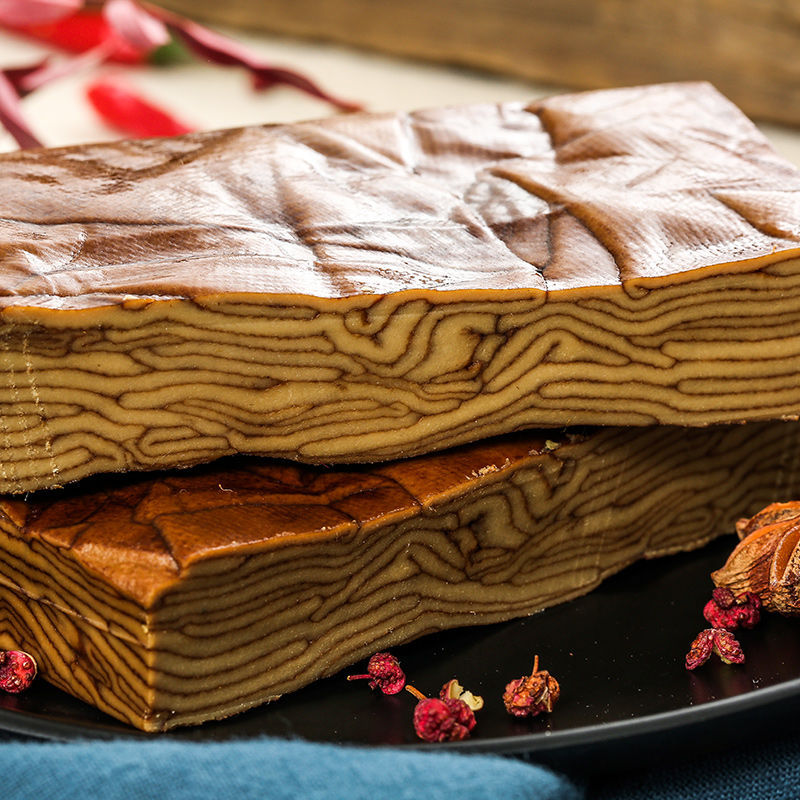 千层豆腐 千层豆腐干 扬州特产豆干豆制品200g*3袋